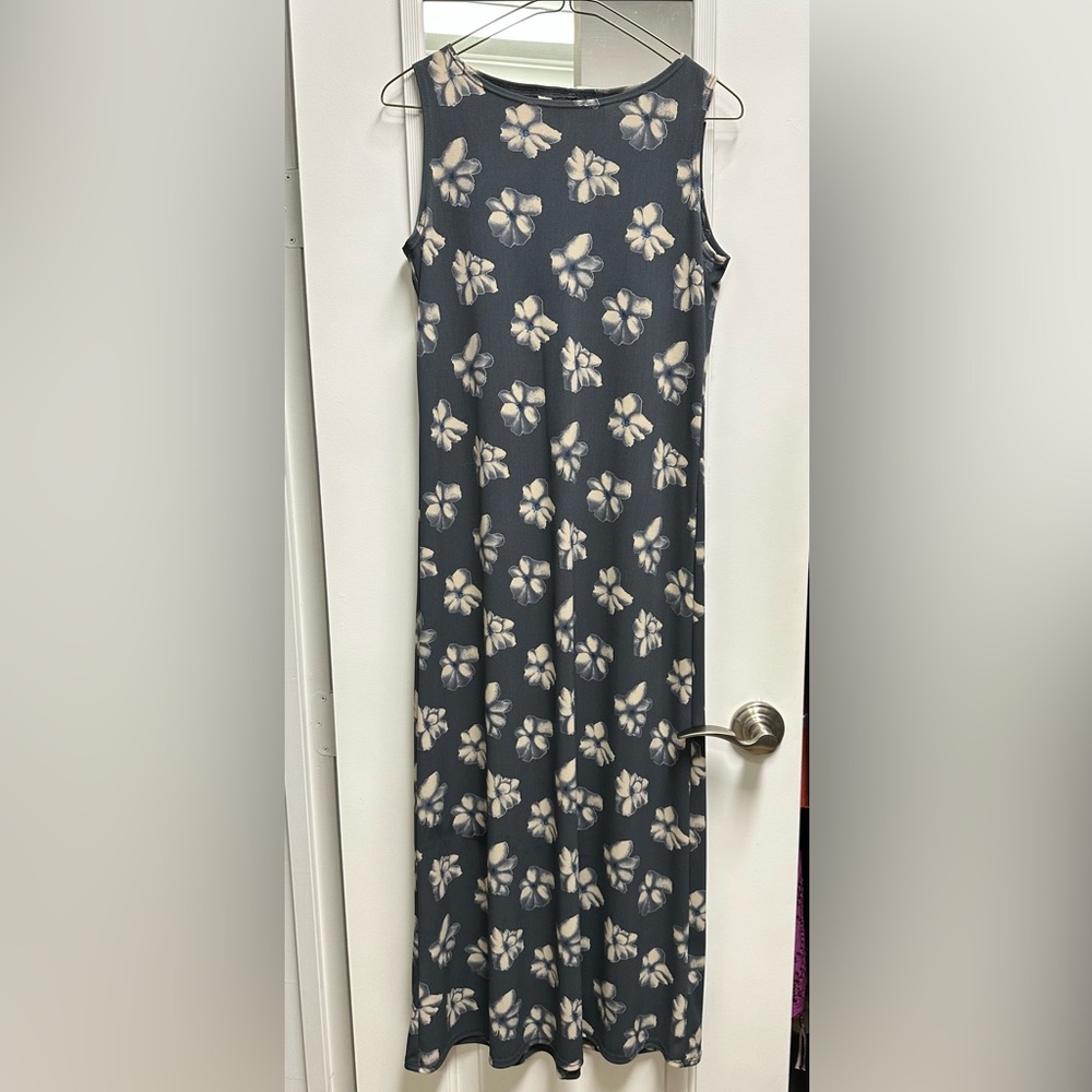 Vintage Floral Maxi Dress